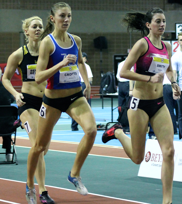 Karine Belleau-Béliveau, Smiths et Crofts aux Championnats Canadiens d'athlétisme en salle